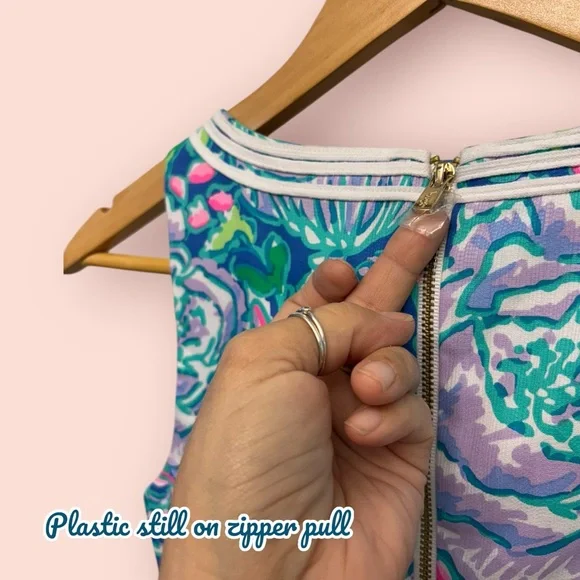 Lilly Pulitzer Gabby Stretch Shift Dress In full bloom - Picture 9 of 14